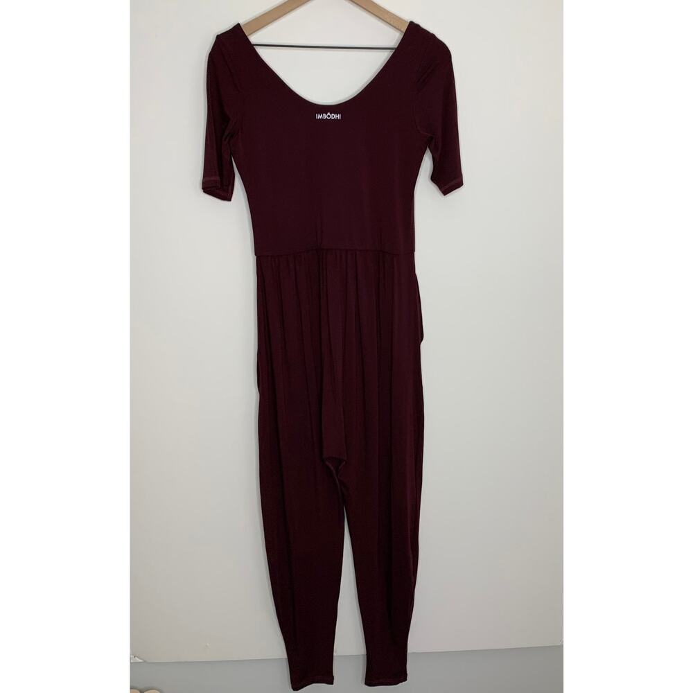 Imbodhi Sleeved Bōdhi Jumper Burgundy Womens XL - Picture 3 of 16